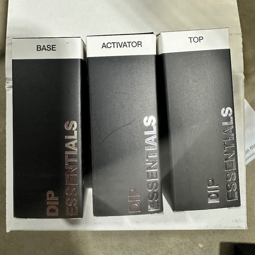 Nailboo Base, Activator & Top Coats